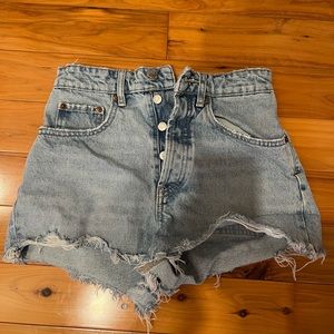 Zara jean shorts